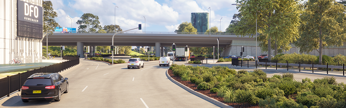 Safety Improvements for Busy Homebush Bay Drive and Australia Avenue Roundabout Main Image