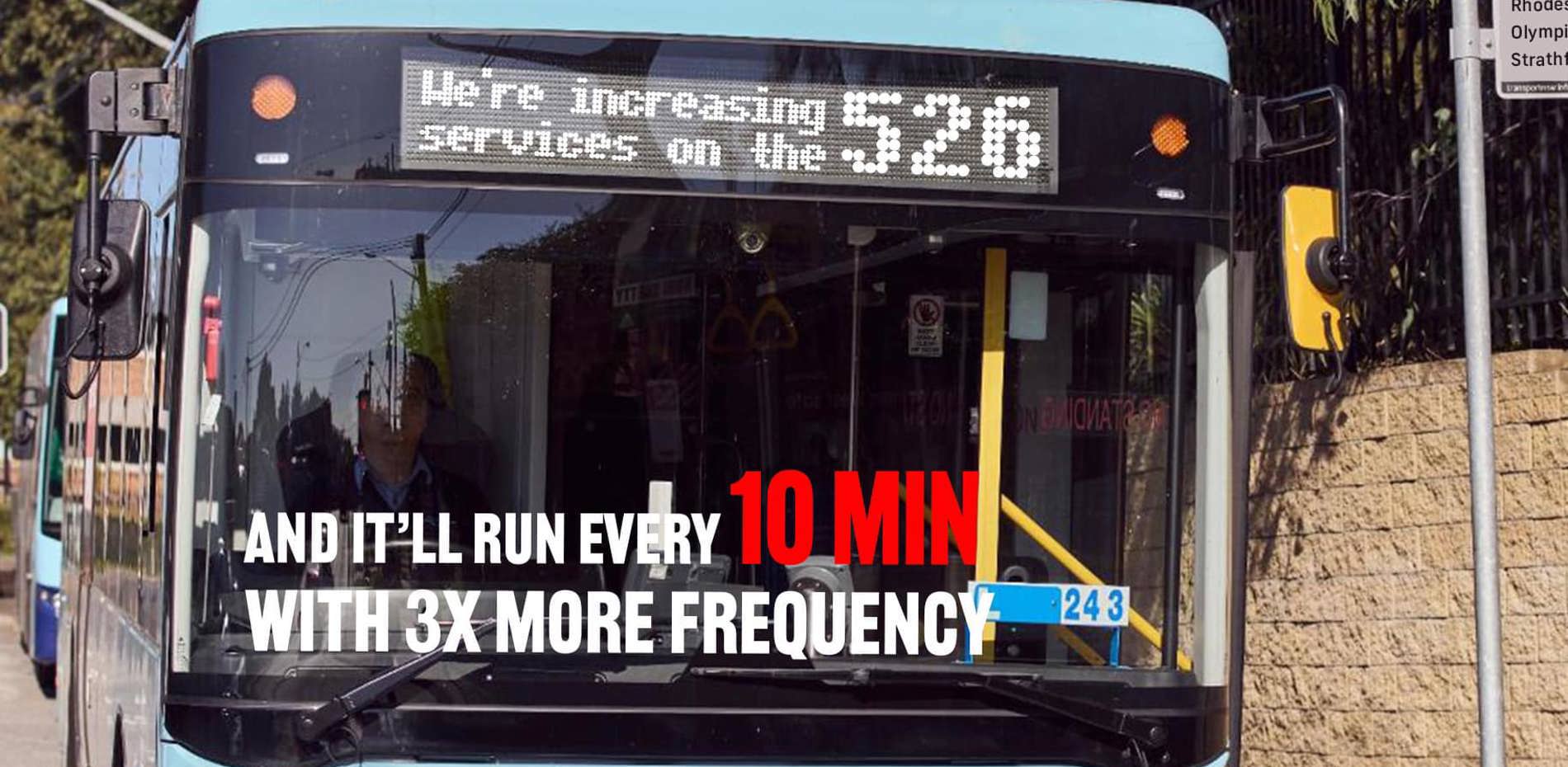 Huge Win: All-Day 526 Bus Timetable Main Image